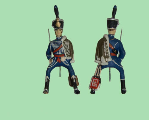 Durso - 9024 - Officier du 2ème Hussards français, 1805